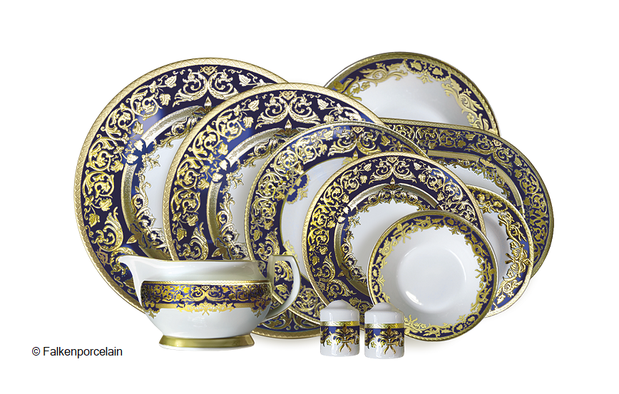 Servizio da Tavola Oro Semi Opaco - Rivestimenti Decorativi a base Oro e Metalli Preziosi