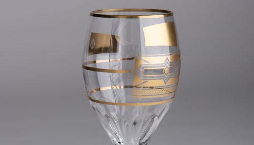 Rivestimenti Decorativi a base Oro e Metalli Preziosi per Calcii e Bicchieri
